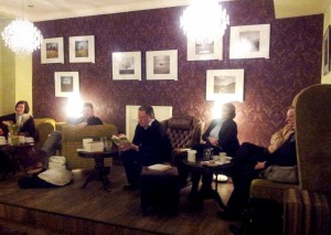 Lesung am 09. Dezember 2011 aus der "LeseBlüten Weihnachtszauber" in Berlin