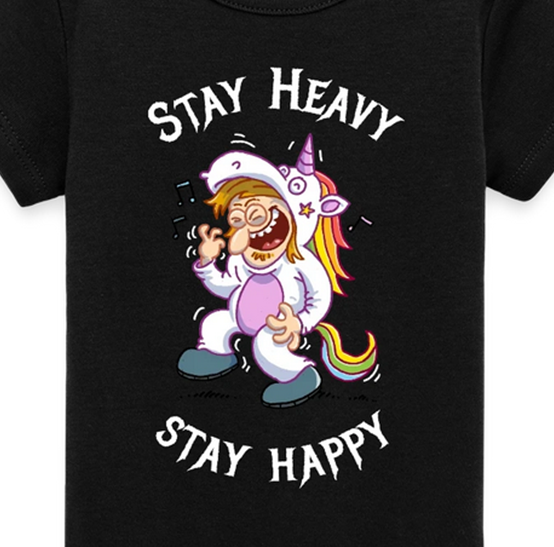 Baby Body – Toongrind: Metal-Einhorn Benny – Stay heavy, stay happy – Bild 2